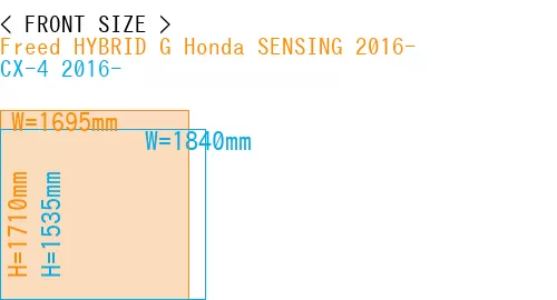 #Freed HYBRID G Honda SENSING 2016- + CX-4 2016-